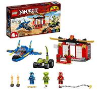 LEGO NINJAGO Legacy Storm Fighter Battle 71703 Ninja Playset Building Toy for Kids Featuring Ninja Action Figures (165 Pieces)