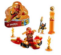 LEGO 71777 NINJAGO Kai's Dragon Power Spinjitzu Flip Toy Age 6+, Collectible Set for Kids Aged 6 plus to Perform Tricks, with Kai Minifigure, Small Gift Idea for Ninja Fans