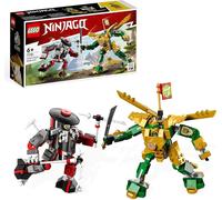 LEGO 71781 NINJAGO Lloyd’s Mech Battle EVO, 2 Action Figures Set with...