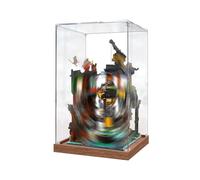 LEGO 71837 Ninjago City Markets HD Acrylic Display Case Display Box Clear Storage Case Dust Protector (Model Not Included) (2mm)