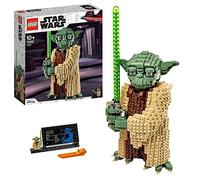 LEGO 75255 Star Wars Yoda Construction Set, Collectable Figure Model with Display Stand, The Attack of the Clones Collection