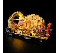Lego 75380 Model Compatible, Kyglaring LED Light Kit for Lego Star Wars The Phantom Menace Mos ESPA Podrace Diorama, The Lighting Set Designed for Lego Micro-Scale Anakin Skywalker's Podracer, No Lego
