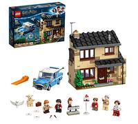 LEGO 75968 Harry Potter 4 Privet Drive House and Ford Anglia Car Toy, Wizarding World Gifts for Kids, Girls & Boys with Dobby Figure and Dursley Family