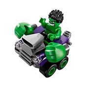 LEGO 76066 Super Heroes Mighty Micros: Hulk vs. Ultron Building Set (Multi-Colour)