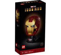 LEGO 76165 Super Heroes Marvel Iron Man Helmet Display Building Set, Collectible Gift Model for Adults