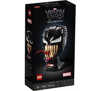 LEGO 76187 Marvel Spider-Man Venom Mask Set, Collectible Model Kit for Adults to Build, Home Décor Creative Activity, Avengers Gift Idea for Men, Women, Husband, Wife, Him or Her
