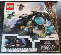 LEGO 76211 Marvel Shuri's Sunbird Black Panther Aircraft - Wakanda Forever New+