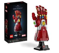 LEGO 76223 Marvel Nano Gauntlet, Iron Man Model with Infinity Stones, Avengers: Endgame Film Set for Adults, Collectable Memorabilia, Gift Idea for Men, Women, Husband, Wife, Him & Her