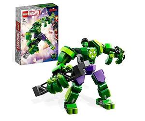 LEGO 76241 Marvel Hulk Mech Armour, Avengers Action Figure Set, Collectable Hero