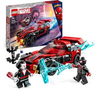 LEGO 76244 Building Set, Marvel Miles Morales vs. Morbius, Spider-Man Building T