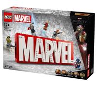 LEGO 76313 ~ MARVEL LOGO & MINIFIGURES ~ BRAND NEW & SEALED