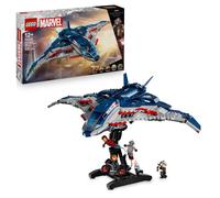 LEGO 76325 Marvel Avengers: Age of Ultron Quinjet - with a Motorbike & 5 Mini...