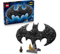 LEGO DC Batman Logo - Superhero Toy w/ 2 Collectible Minifigures - 3D DIY Wall Art or Room Decor - Gift Idea for 12+ Year Old Boys & Teenage Movie Fans - 76330