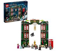 LEGO 76403 Harry Potter The Ministry Of Magic, Modular Model Building Toy Kids, Boys & Girls With 12 Character Minifigures And Transformation Feature, Collectible Wizarding World Gifts