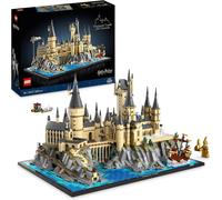 LEGO 76419 Harry Potter Hogwarts Castle and Grounds, Model Set Featuring Iconic