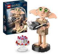LEGO 76421 Harry Potter Dobby the House-Elf Building Toy Set, Movable Wizarding