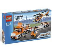 LEGO 7686 City Helicopter Transporter New Sealed Discontinued 2009