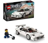 LEGO 76908 Speed Champions Lamborghini Countach, Race Car Toy Model Replica, Set