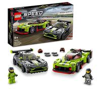 LEGO 76910 Speed Champions Aston Martin Valkyrie AMR Pro & Vantage GT3, 2 Race Car Toys, Collectible Car Models Set, 2022 Collection Model Building Kit