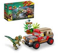 LEGO 76958 Jurassic World Dilophosaurus Ambush 6+ 211 Pieces With Cool Dilophosaurus and Dennis Nedry Minifigure