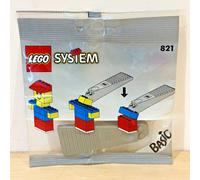 Lego 821 Brick Seperator Grey 1992 Vintage Polybag ~ New - Factory Sealed