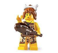 LEGO 8805 - Mini Figure Stone Age Woman from Collectible Figures Series 5