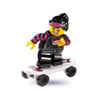 LEGO 8827 Minifigures Series 6 - Minifigure Skater Girl x1 Loose