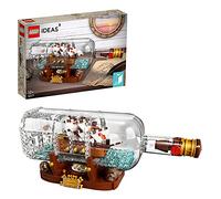 LEGO 92177 Ideas Ship in a Bottle Collectors Building Set with Display Stand [Amazon Exclusive]