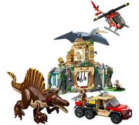 Lego Air Mission: Spinosaurus And Quetzalcoatlus Construction Game