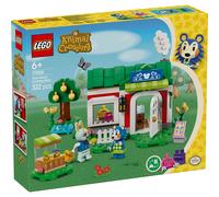 LEGO Animal Crossing Able Sisters Clothing Shop Playset, Building Toy Set with 2 Characters to Inspire Creative Role Play, Birthday Gift for 6 Plus Year Old Girls, Boys and Gamers 77055
