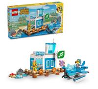 LEGO Animal Crossing Fly with Dodo Airlines Airport Playset, Kids’ Airplane Toy and Pilot Minifigure Inspired by The Video Game Series, Gift for Girls and Boys Ages 7 and Up, 77051