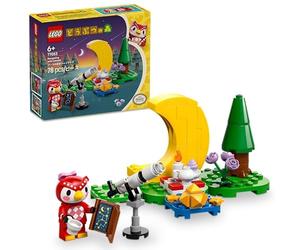 LEGO Animal Crossing: Foucault's Stargazing Toy Birthday Gift Educational