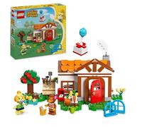 LEGO Animal Crossing Isabelle’s House Visit, Creative Building Toy for 6 Plus Year Old Kids, Girls & Boys, Includes 2 Minifigures from the Video Game Series Including Fauna, Birthday Gift Idea 77049