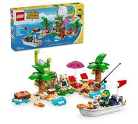 LEGO Animal Crossing Kapp’n’s Island Boat Tour, Buildable Video Game Toy for Kids, Includes 2 Minifigures from The Series Marshal and Kapp'n, Animal Crossing Toy for 6 Year Old Boys and Girls, 77048