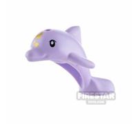 LEGO Animal Minifigure Baby Dolphin LAVENDER
