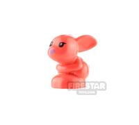 LEGO Animal Minifigure Baby Rabbit CORAL