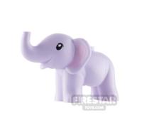 LEGO Animal Minifigure Elephant LAVENDER