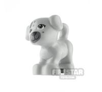 LEGO Animal Minifigure Puppy LIGHT BLUEISH GRAY