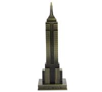 LEGO Architecture Kit Inspired Empire State Building Replica, Metal Structure with Finely Crafted Details, A Must-Have for Architecture Toy Collectors