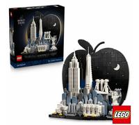 Lego Architecture New York City 21066 The Big Apple Skyline Model 1465 Pieces Display Set Home Decor 18 Plus Gift