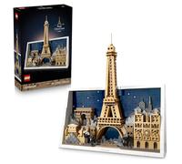 LEGO Architecture Paris - City of Love 21064 | Set for Adults, 3D Home Decor Wall Art, DIY Miniature Model, Iconic Parisian Landmarks, Gift Idea, 958 Pieces