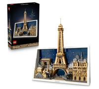 LEGO Architecture Paris - City of Love - DIY Miniature Model Kit for Adults - Home Decor 3D Wall Art w/Iconic Parisian Landmarks Incl. Eiffel Tower - Gift Idea - 21064