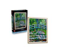 LEGO Art 31220 Claude Monet: The Water Lily Pond, Green Harmony - Set for Adults