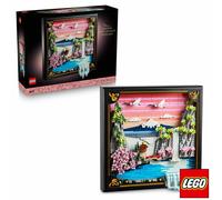 LEGO Art Japanese Cherry Blossom Landscape Model 31218 Wall Decor Building Set