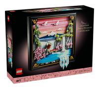 LEGO Art Japanese Cherry Blossom Landscape Wall Art 31218