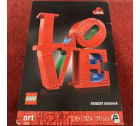 LEGO Art LOVE Home Decor Building Set for Adults 31214