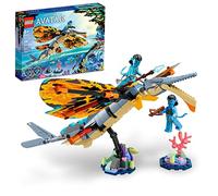 LEGO Avatar: The Way of Water Skimwing Adventure 75576 Building Toy Set for Kids, Boys, and Girls Ages 8+ (259 Pieces), Green,transparent