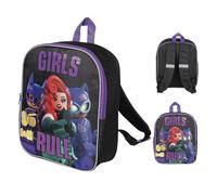 Lego Batman Backpack Girls Rule School Bag Childrens Backpack Cat Woman