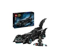 LEGO DC Batman: Batman Forever Batmobile Super Hero Toy, Bedroom Decor for Kids, Film Merch Play-and-Display Set with a Minifigure and Name Plaque, Gift for Boys and Girls 76304