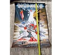 LEGO Bionicle Display Material For Retail Stores Poster Shelf Label Hanger Ads